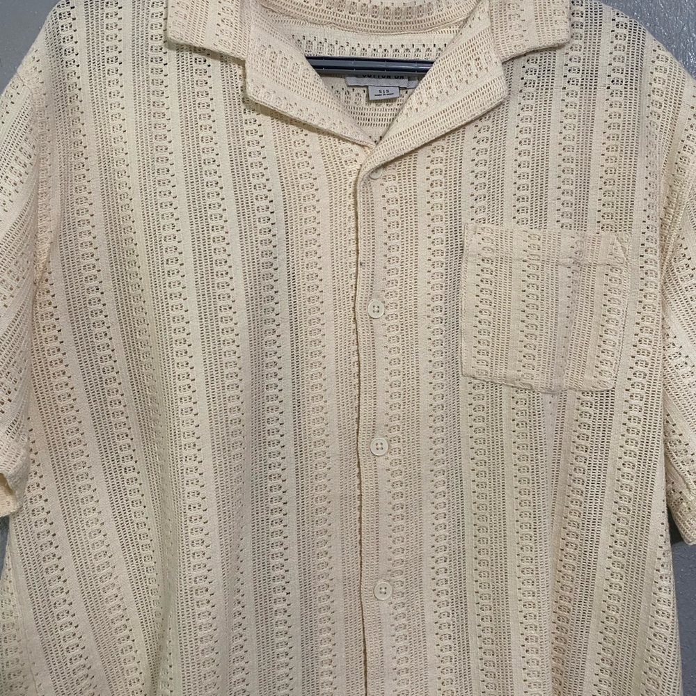 Cotton On Cream Men's Shirt